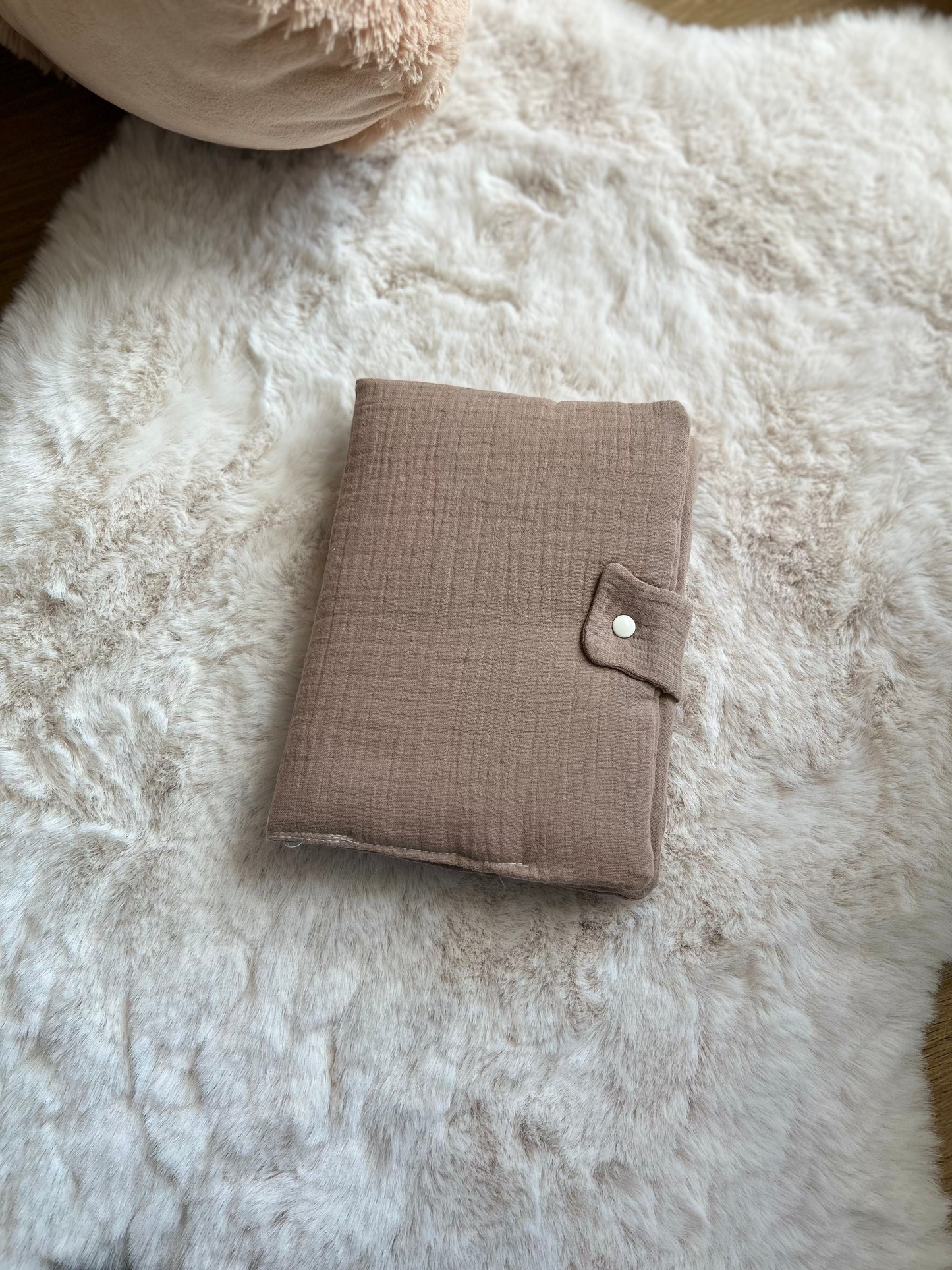 Le carnet de santé en gaze de coton