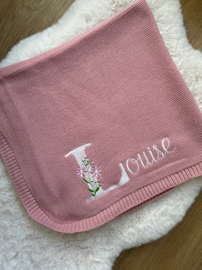 Couverture en maille