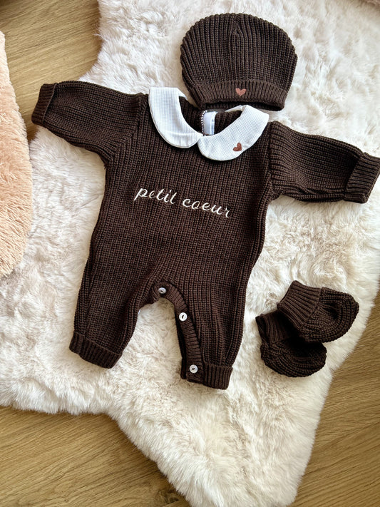 Ma première tenue - Collection Petit coeur 🤎