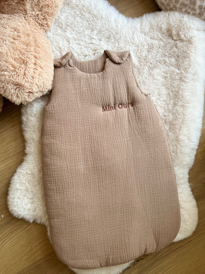Ma première gigoteuse -  Collection  Mini Ours 🤎