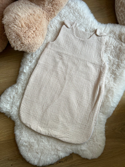 Ma première gigoteuse en gaze de coton (été)