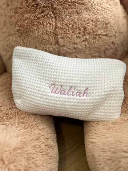 Ma trousse de toilette nid d'abeille