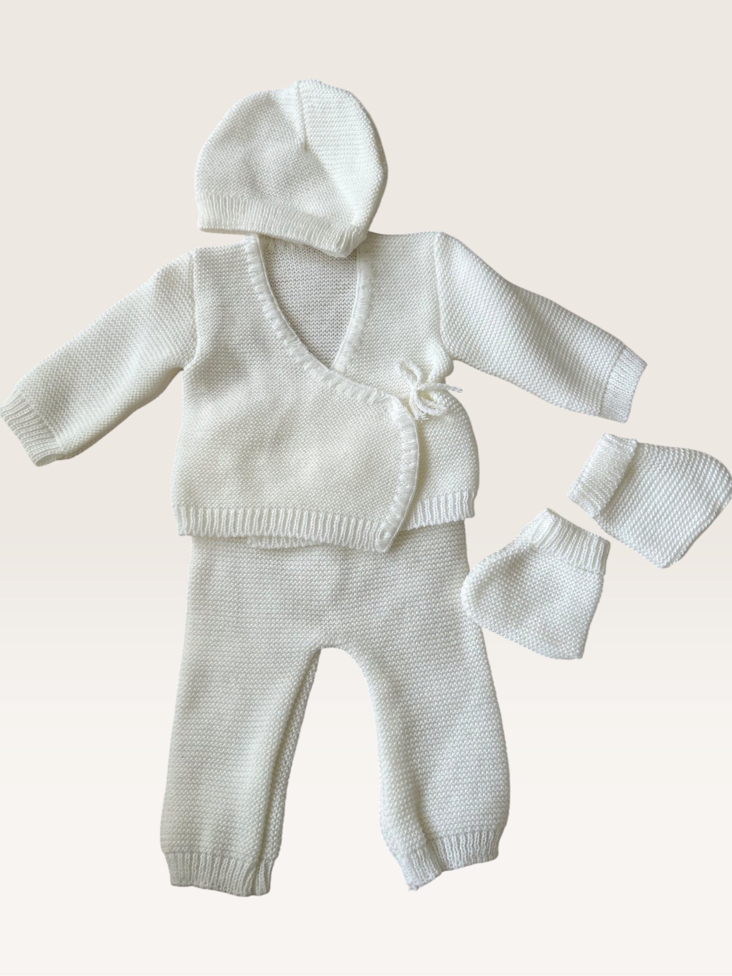 Ensemble naissance tricot